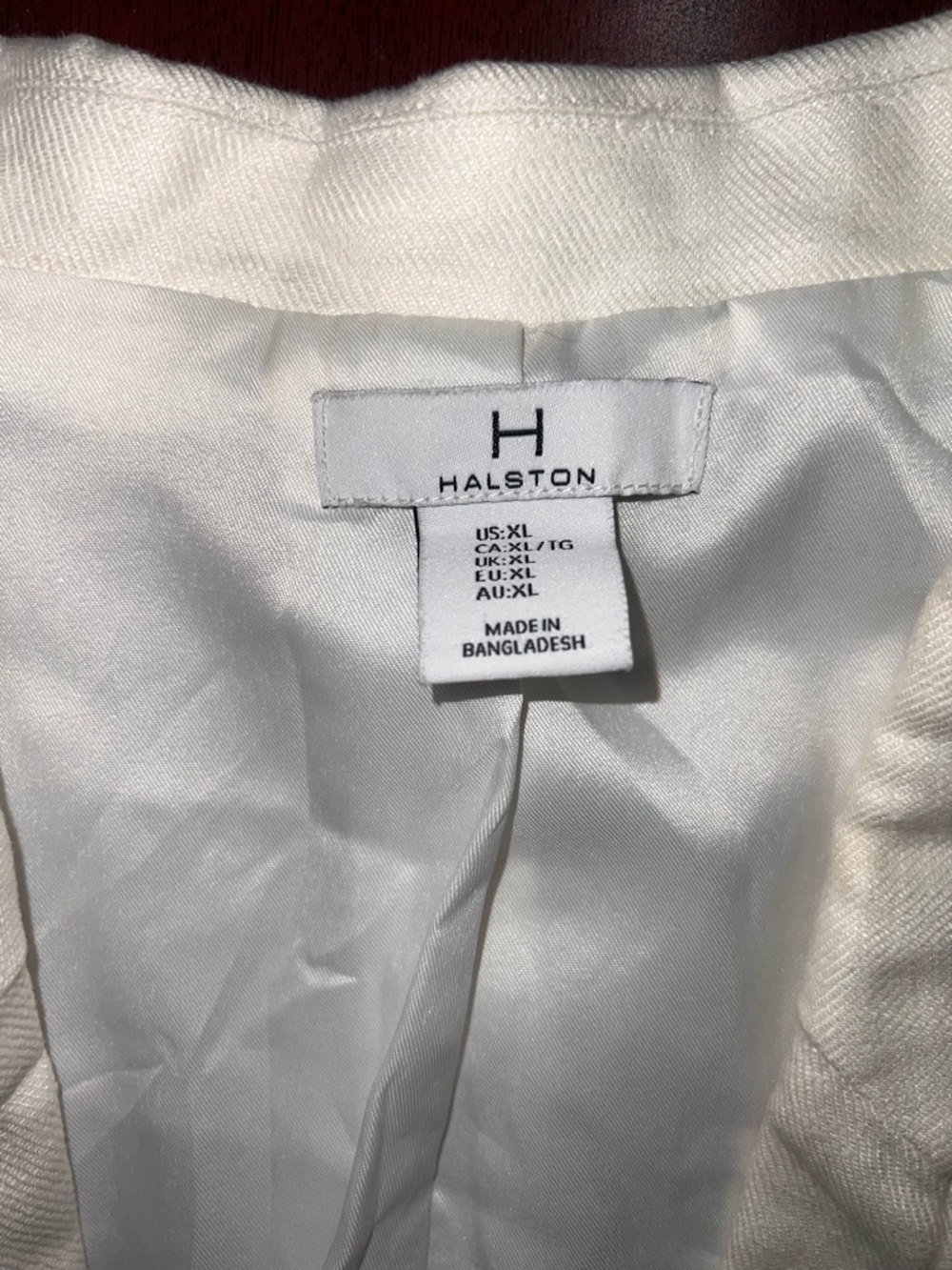 H by Halston White Tailored Blazer - Picture 2 of 3